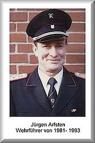 Jürgen Arfsten: Süderender Wehrführer 1981 - 1993