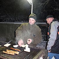 Wintergrillen 2010 in Suederende auf Foehr